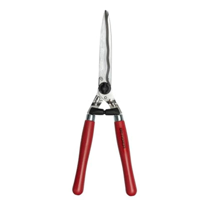 BERGER Hedge Shears – Professional 23.6" Garden Clippers with Wavy Chrome-Plated Steel Blades, 9.45" Cutting Length, Beechwood Handles, Adjustable Tension – 4590 - size: 57x21x6.5 cm