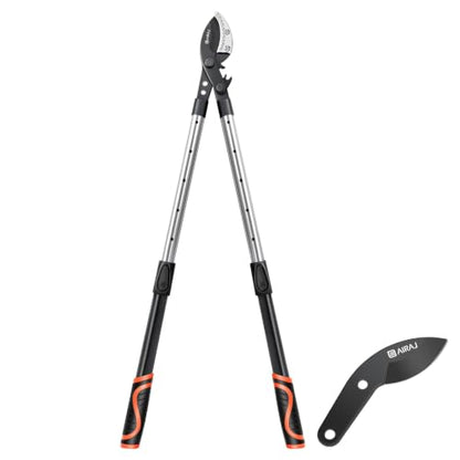 AIRAJ Anvil Loppers for Tree Trimmer Heavy Duty, 26-39'' Tree Branch Cutter - size: 26-39" Anvil Loppers