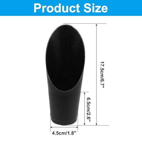 Bonsai Soil Scoops Plastic Garden Shovels, Black, 1 Pcs - color: Black