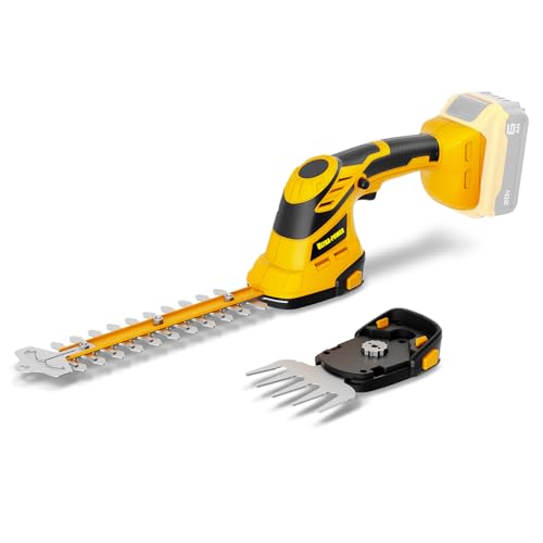 Cordless Hedge Trimmer & Grass Shear for DeWALT 20V (Bare Tool)