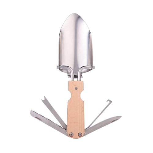 Kikkerland CD518 Pocket Trowel Multi Tool, Beige - style: Trowel