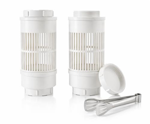 2 Pack Underground Earthworm Composting Bins, with Base and Lid，11.2 inch
