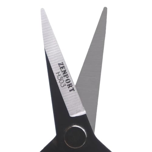 Zenport H303 Light Needle Nose Shear with Wishbone Spring, 6.75-Inch
