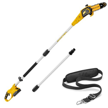 8" Cordless Pole Saw for DeWalt 20V Max Battery (Bare Tool)