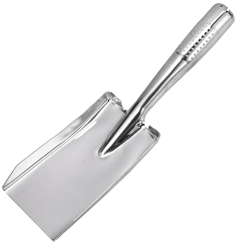 Garden Shovel Hand Trowel, Heavy Duty Stainless Steel Gardening Tools - color: Square shovel