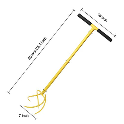 BARAYSTUS Hand Tiller, Twist Garden Claw Cultivator for Soil loosening - style: classic-big head