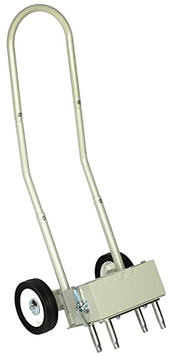 Core Lawn Aerator V4 Kit, 3.4 in Tines, Container - size: Std Length Coring Tines with Container