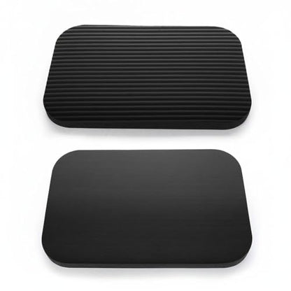 Non‑Slip Yoga Kneeling Pad,Single‑Knee‑Only,11.42"×7.48",Black