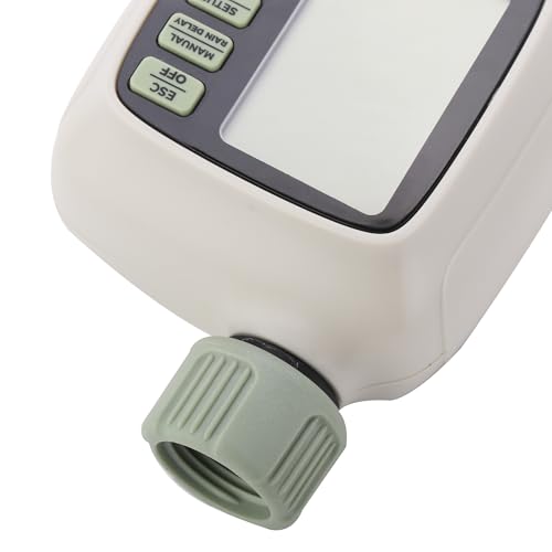 Appy Garden Edge 1 Plus Sprinkler Timer, Programmable Water Timer for Garden Hose, Outdoor Faucet, Drip Irrigation and Lawn Watering System, Waterproof LCD | Automatic Digital Control | Rain Delay