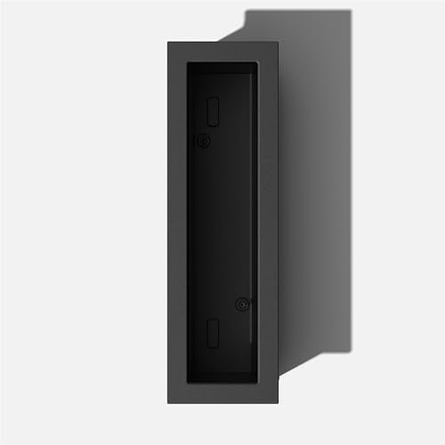 Veradek Brixton Series Window Box Planter - Rectangular Outdoor Planter - color: Black, size: 11"H x 11"W x 36"L - 2 Pack