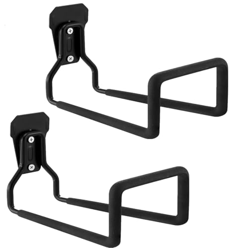 Hose Hanger, Heavy Duty Metal Hose Holder Wall Mount - color: Hose Holder 100 Ft 2 Pack