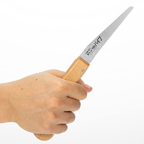 KAKURI Mini Folding PVC Pipe Saw 4", Small Japanese Pocket Hand Saw - style: PVC Cutting