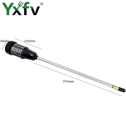 2-in-1 Soil pH Tester, No Battery Long Probe
