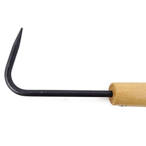 Honbay 1PCS Hand Weeder Single-Claw Weed Remover Tool Small Weeding Tool for Home Outdoor Garden (8.5")