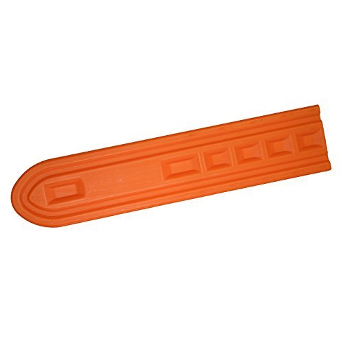 Forester Universal Chainsaw Bar Cover - Orange Plastic Chain Saw Guard Protector 20 Inch Blade Case for Chains and Blades Chainsaw Scabbard Garden Tool Sheath Chain Guard Chainsaw Safety Equipment