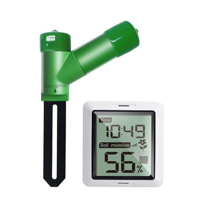 ECOWITT WH0291 Soil Moisture Tester Plant Soil Moisture Sensor Meter with Digital LCD Display - color: WH0291B
