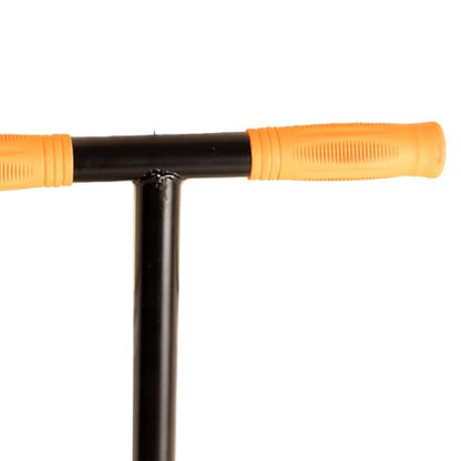 Manual Core Aerator Lawn Tool with 4 Hollow Heavy Duty Garden Aerating Tool with Anti-Slip Foot Bar & T-Handle for Lawn Health Garden Soil Loosener Tools (Black)
