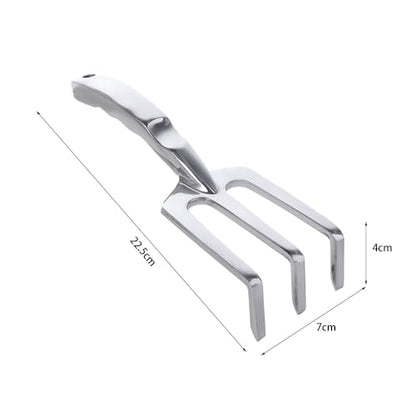 Vctitil Garden Hand Cultivator Rake Aluminum Alloy Soil Loosening Tool for Gardening and Leaf Gathering