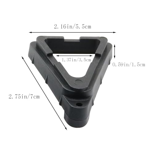 10PCS Black Plastic Pot Feet Pad Ventilation Preventing Root Suffocation Suitable for Outdoor and Indoor Garden Plants