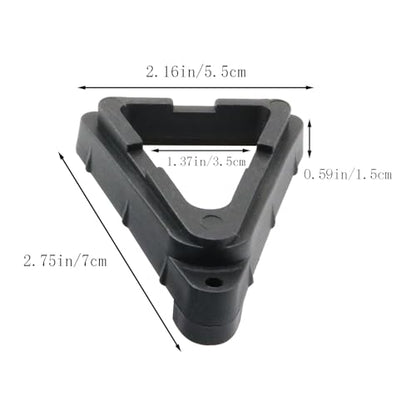 10PCS Black Plastic Pot Feet Pad Ventilation Preventing Root Suffocation Suitable for Outdoor and Indoor Garden Plants