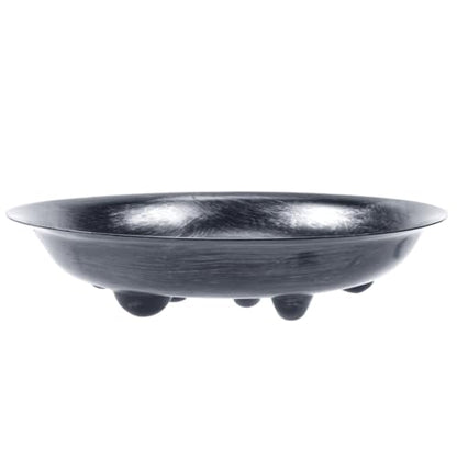 4 Pack Heavy Duty Black with Silver Plastic Plant Saucer Sturdy Pot Tray Plant Drip Trays Drip Trays for pots,Plant Water Catcher Tray,Plant Pot Saucers (8 INCH) - color: Silver, size: 8 inch