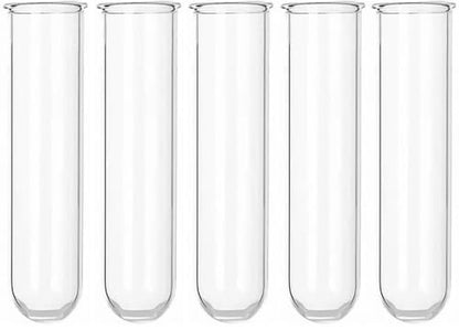 Kingbuy 5 Pack Glass Test Tube Planter, Wall Hydroponic Propagation Vases