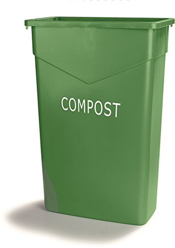 Carlisle FoodService Products 342023CMP09 Recycle Waste Container - color: Green, style: Modern