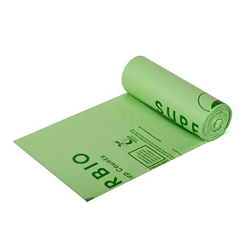 SUPERBIO 33 Gallon Compostable Yard Waste Bags, 40 Count - style: 33 gallon, 40 count