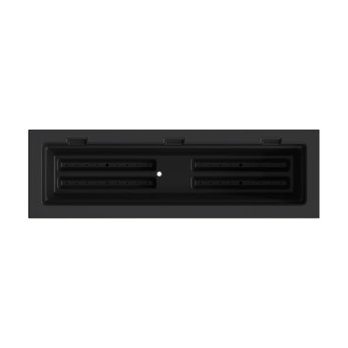 Mayne Fairview 36in Self-Watering Rectangular Window Box Planter, Black - color: Black, size: 36in
