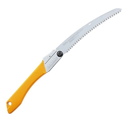 Silky - 717-24 GomBoy Curve Professional Folding Saw 240mm, Large Teeth Yellow