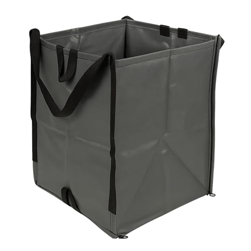 DURASACK Heavy Duty Home and Yard Bags, Gray, 3 Pack - color: Gray