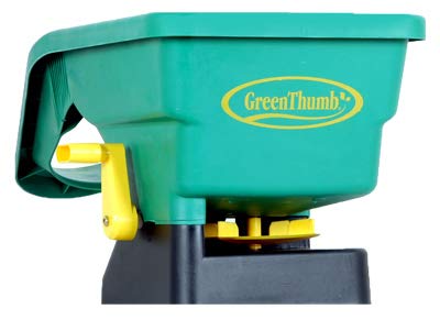 Green Thumb Hand Held Spreader for Fertilizer, Salt, Grass Seed & Ice Melters - (5 Pack) - style: 5 Pack