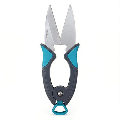 7 Inch Straight Blade Pruning Shears Carbon Steel Snips For Bonsai Flower - style: Pruning Snip 1