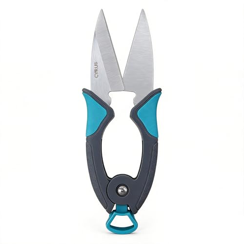 7 Inch Straight Blade Pruning Shears Carbon Steel Snips For Bonsai Flower - style: Pruning Snip 1