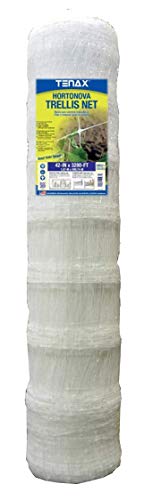 Tenax 100521799 Hortonova Plant Trellis Net, 42" x 3,280', White