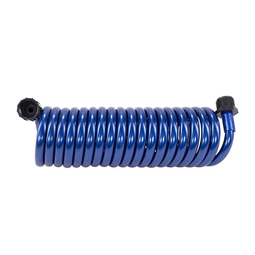 SpringHose Boat Washdown Hose, 3/8-in x 15-ft, Blue - color: Blue Standard, size: 15-Foot