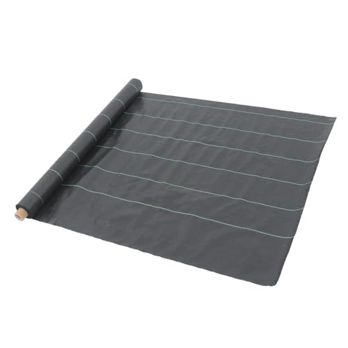Weed Barrier Fabric Planting Cover - 6 x 250 FT Heavy Duty Landscape Fabric Ground Cover Block for Outdoor Planting - size: 6 x 250 FT