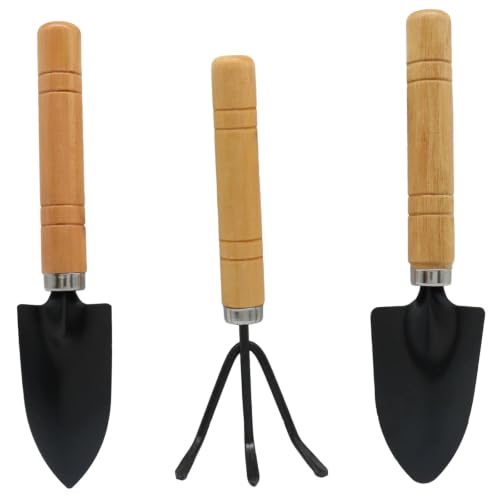 3 Pcs Small Garden Tool Set, Iron - color: 3 pcs