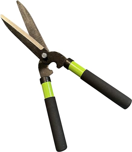 GARDEN GURU Hedge Shears Bypass Loppers Pruning Shears 3 Pc Set - Heavy Duty Comfort Grip Handles - Sharp Blades for Easy & Clean Cuts - Perfect Trimming Tool Kit - size: 1 Pack, style: Yard Kit