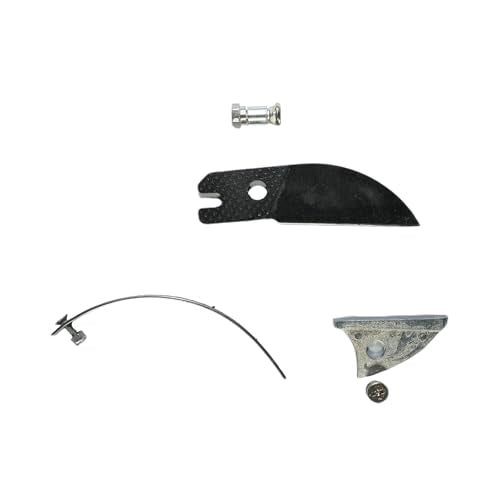 LeafLux Anvil Pruning Shears Replacement set, Including one Blade, one Anvil, Built-in Spring,Screws and Nuts，SK5 blades that are easy to clean and cut For 1108S and 1108 - color: 1108's Blade