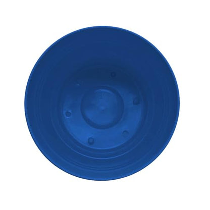 Bloem Saturn Planter w/Saucer (SP0733), Classic Blue, 7" - color: Blue, size: 7"