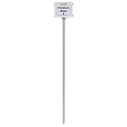 Reotemp 15 Inch Garden and Compost Moisture Meter, Garden Tool Ideal for Soil, Plant, Farm and Lawn Moisture Testing - size: 15 Inch Stem