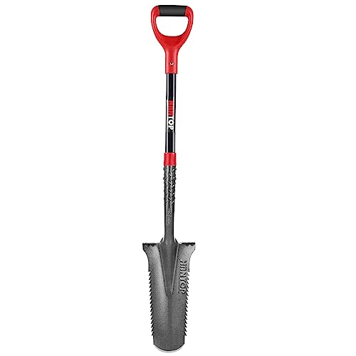 Drain Spade Root Saw Spades Narrow Serrated Shovel 44 inches - style: Contemporary