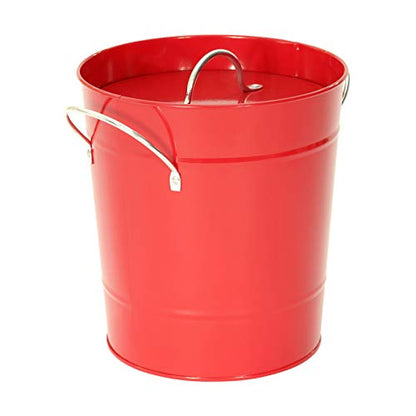 Premier Red Compost Bin, Kitchen & Garden, Steel, 3L, H21 x W19 x D19cm