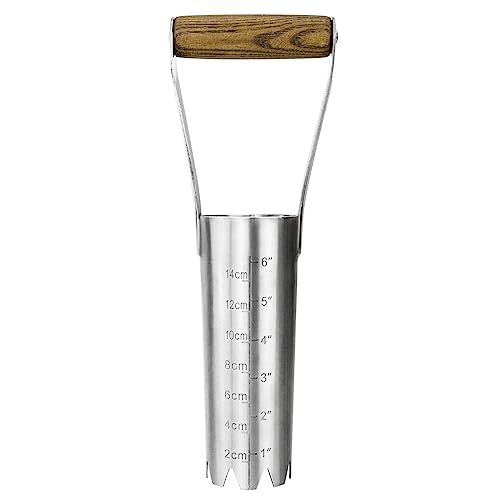 Haliaeetus Bulb Planter Tool, 6 inches Depth Mark Tulip Bulb Planter Tool - size: 6'' Depth Mark Bulb Planter Tool