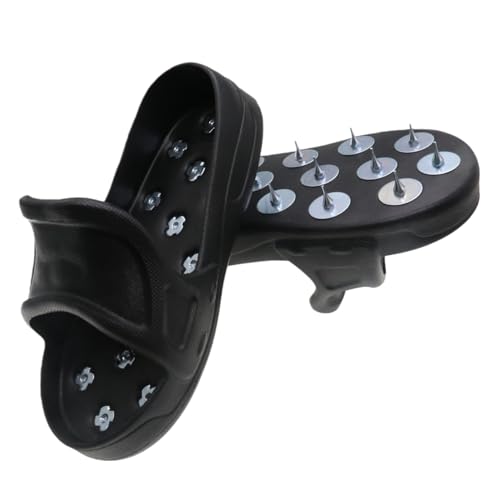 Spiked Shoes for Epoxy Resin Flooring, X-Large Size(US12-16) - size: Extra Large