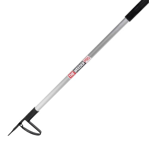 Farmhand WeederPro – 42.5" Stand-Up Weed Puller Tool for Deep Root Removal | No Bending or Kneeling | Heavy-Duty Manual Garden Weeder for Effortless Use