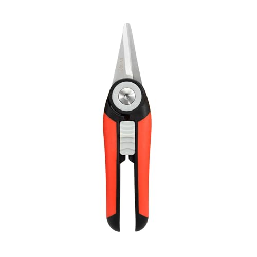 LIVINGO Garden Pruning Shears Floral Scissors with Straight Blade
