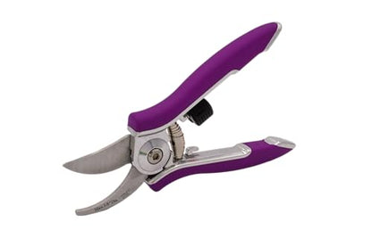 Dramm ColorPoint Stainless Steel Compact Garden Pruning Shears, Hand Pruner, Garden Clippers, with Heavy Duty Blade and Easy grip Handle, Berry - color: Berry, style: Classic