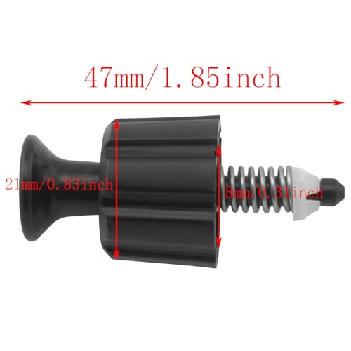 TAODAN 2PCS Sprayer Safety Relief Valve 0.82x1.85inch Plastic Explosion Proof Safety Relief Valve Relief Valve for 3L/5L/8L Manual Backpack Sprayer Black
